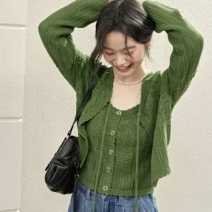 Glitter Ribbon Sweater